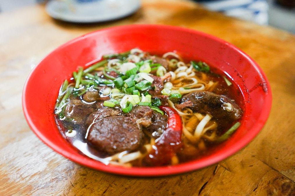 Jiufen Village beef noodle soup